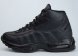 кроссовки Nike Air Max 95 High Fur Triple Black