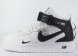 кроссовки Nikie Air Force 1 Mid LV8 Utility White / Black