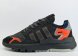 кроссовки Adidas Nite Jogger Black / Orange