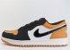 кроссовки Nike Air Jordan 1 Low Black / White / Orange