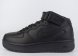 кроссовки Nike Air Force 1 Mid Wmns Triple Black
