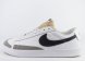 кроссовки Nike Blazer Low 77 Leather White / Black