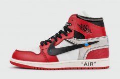 кроссовки Nike Air Jordan 1 Chicago x Off-white