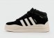 кроссовки Adidas Campus Black / White with Fur