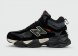 кроссовки New Balance 9060 Mid Black / Black with Fur