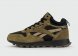 кроссовки Reebok Classic Utiliti Suede Olive Black with Fur