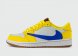 кроссовки Air Jordan 1 Low x Travis Scott Canary Wmns