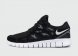 кроссовки Nike Free Run +2 Black White