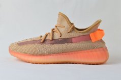 кроссовки мужские Adidas Yeezy 350 Boost V2 orange