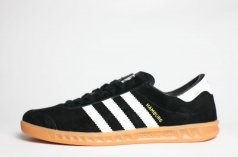 кроссовки Adidas Hamburg Black / White