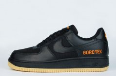 кроссовки Nike Air Force 1 Low Gore-tex Black / Gum