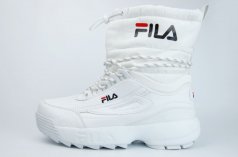 Сапоги FILA Fur Triple White