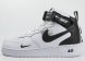 кроссовки Nike Air Force 1 Mid 07 lv8 Fur White / Black