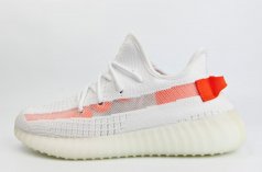 кроссовки Adidas Yeezy 350 boost V2 Wmns White / Red