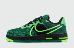 кроссовки Nike Air Force 1 React D/MS/X Black / Green