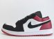 кроссовки Nike Air Jordan 1 Low Black Toe