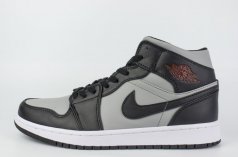 кроссовки Nike Air Jordan 1 Black / Grey / Red