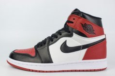 кроссовки Nike Air Jordan 1 Bred Toe 2018