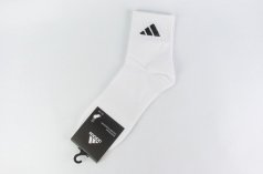 носки Adidas long Men White