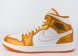 кроссовки Nike Air Jordan 1 Mid Wmns White / Orange