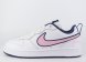 кроссовки Nike Court Borough 2 Low White / Pink