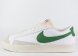 кроссовки Nike Blazer Low 77 Leather White / Green