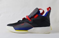 кроссовки мужские Nike Air Jordan 33 Tech Pack Black / Black-Dark Smoke Grey-Sail