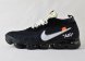 кроссовки мужские Nike Air VaporMax «OFF-WHITE» Black / White-Clear