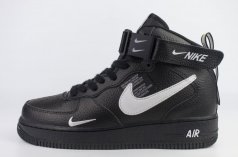 кроссовки Nikie Air Force 1 Mid LV8 Utility Tr. Black
