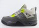кроссовки Nike Air Jordan 4 Retro Cool Grey / Volt