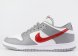 Кроcсовки Nike Dunk Low Grey / Red