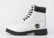 Ботинки Timberland White / Black 