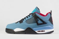 кроссовки Nike Air Jordan 4 x TS Blue 