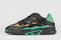 кроссовки Adidas Niteball Black / Green Ftwr. new
