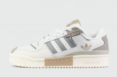 кроссовки Adidas Forum Low White Grey new