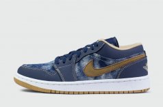 кроссовки Air Jordan 1 Low Denim