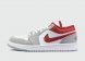 кроссовки Air Jordan 1 Low Light Smoke Grey / Gym Red