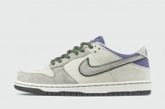 Кросовки Nike SB Dunk Low Grey / Violet