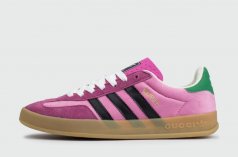 Кроссовки Adidas Gazelle Wmns x Gucci Pink