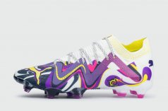 бутсы Puma Future Ultimete FG White Purpl