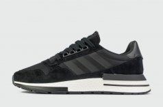 кроссовки Adidas ZX 500 Boost Black / White