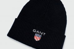 шапка GANT Classic Fashion Dark BLue