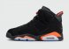 кроссовки Nike Air Jordan 6 Retro Black / Infrared