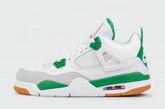 кроссовки Nike Air Jordan 4 Pine Green