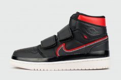 кроссовки Nike Air Jordan 1 High Double Strap Black Red