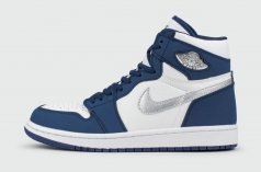 кроссовки Nike Air Jordan 1 High Mednight Navy
