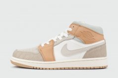 кроссовки Nike Air Jordan 1 Wmns Cream / White