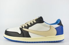 кроссовки Nike Air Jordan 1 Low x Fragment x TS