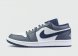 кроссовки Nike Air Jordan 1 Low Grey / White