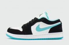 кроссовки Nike Air Jordan 1 Low White Black Mynt Sw.Wmns